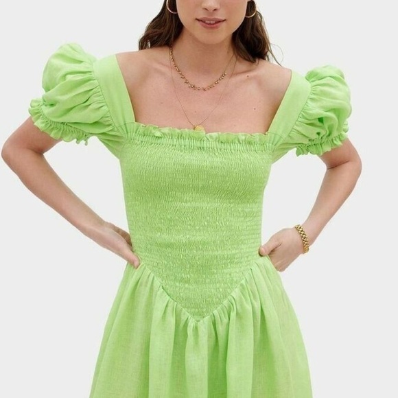 Sleeper Dresses & Skirts - Sleepers Lime Green Dress